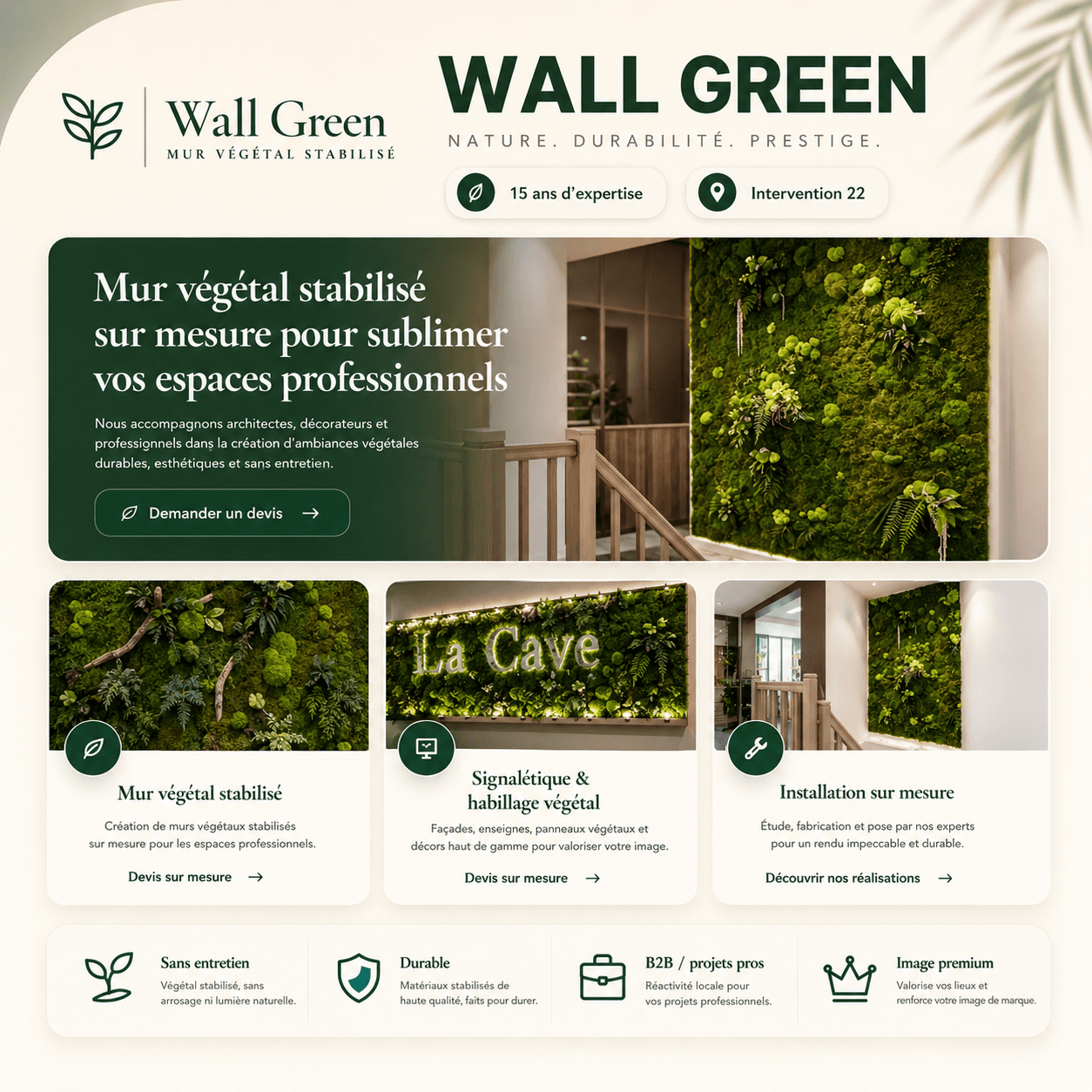 Projet Wallgreen