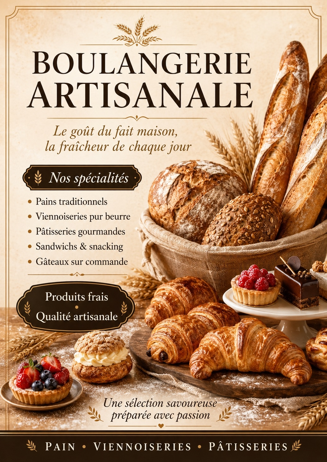 Flyer boulangerie