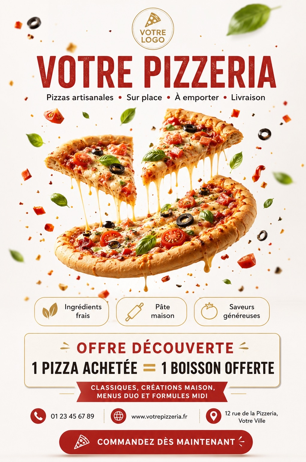 Flyer pizzeria