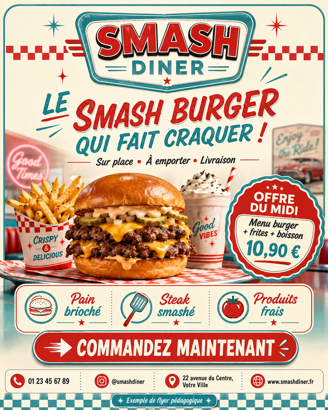 Flyer Smash Burger